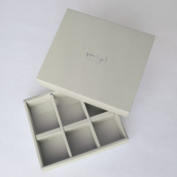 BOX(4個~6個共通箱(ライトグレー))